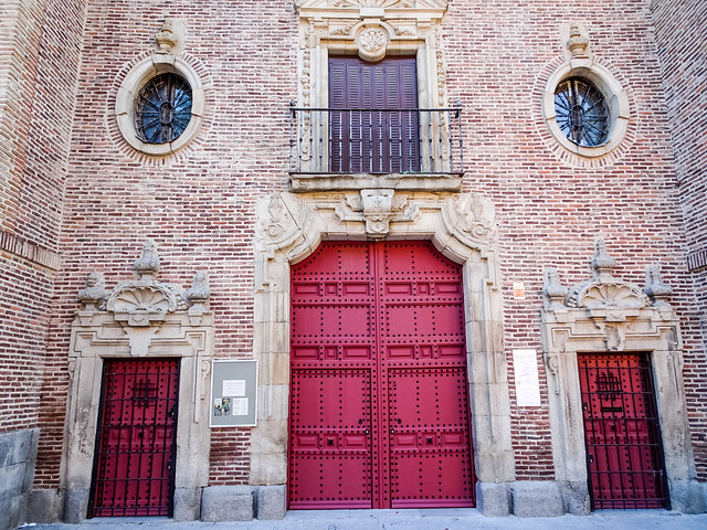 portada exterior Ermita Virgen del Puerto Madrid