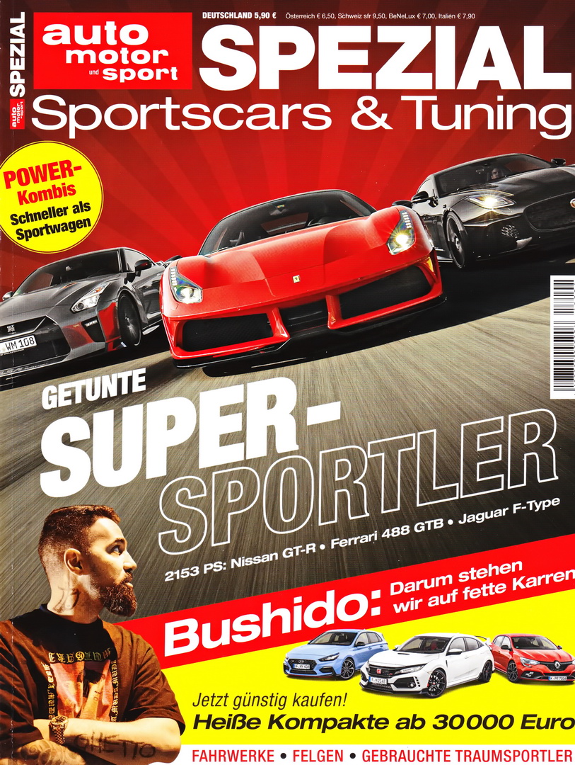 Image of auto motor und sport Spezial - Sportscars & Tuning - 2018-01 - cover
