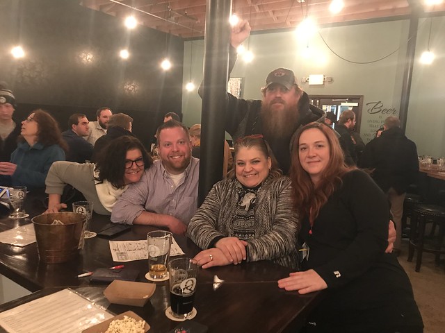 Wednesday, February 6th at Foxhole Brewhouse - Third Place: The Corner Orphans (36 points)
