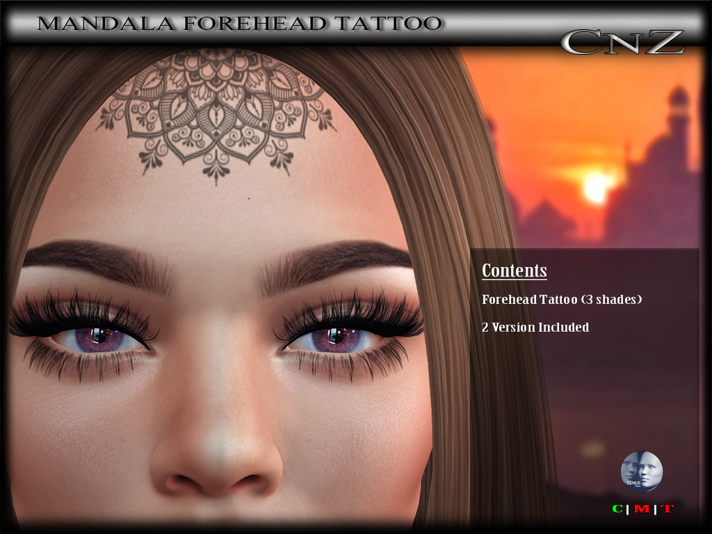 Mandala Forehead Tattoo  SKIN FAIR  More Info  cnzslb  Flickr