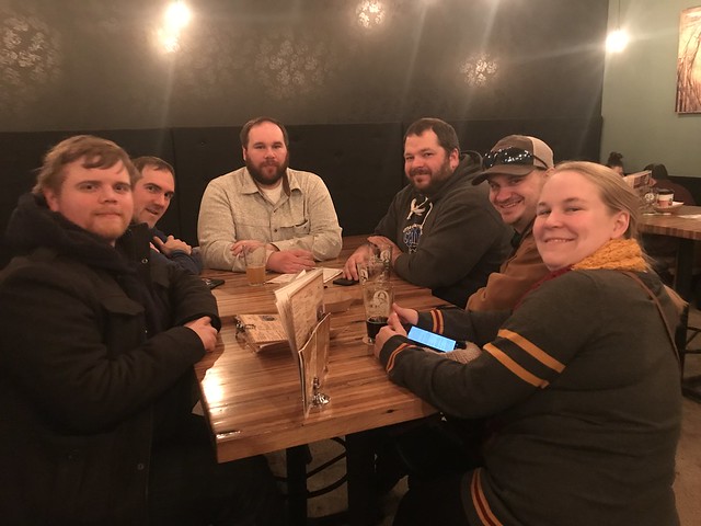Wednesday, February 6th at Foxhole Brewhouse - Second Place: Anti Pig (42points)