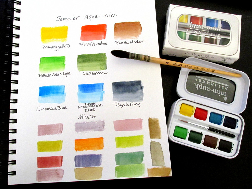 6 (Six) Watercolor Instruction Books, Paint Watercolors that Dance