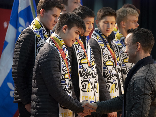 Canada Winter Games 2019 Judo Medalists - Mens Team