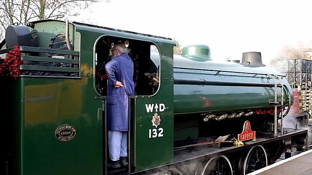 Boxing Day Steam at Avon Valley Railway (video)