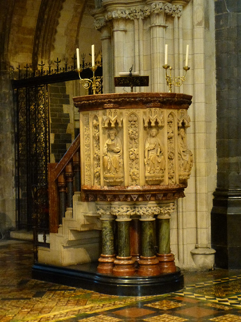 Christ Church Cathedral Dublin pulpit