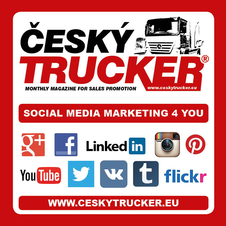 Český Trucker - monthly magazine for sales promotion