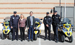 3 nuevas motos Policía local Alcalá de Henares