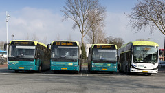 CXX line-up at Alkmaar Busstation