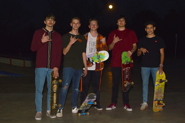 The night skate group