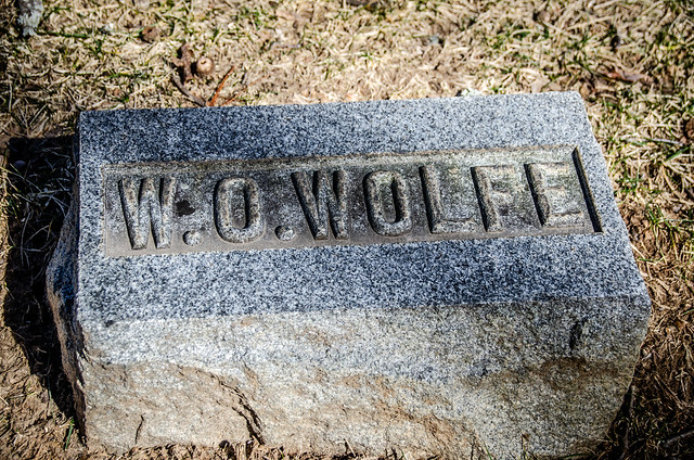W. O. Wolfe Grave