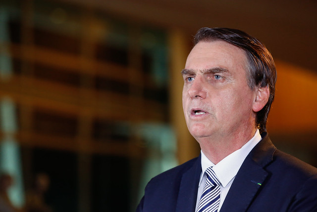 20/02/2019 Gravação do Pronunciamento do Presidente da República Jair Bolsonaro
