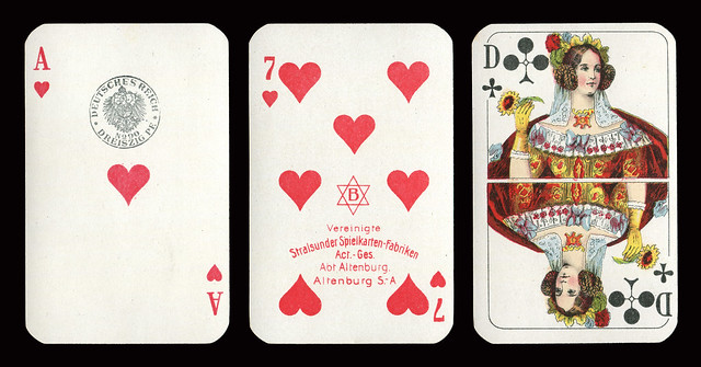 Werbegeschenk von Osram, ein Kartenspiel, Karten