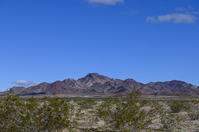 Chocolate Mountains in the Mohave