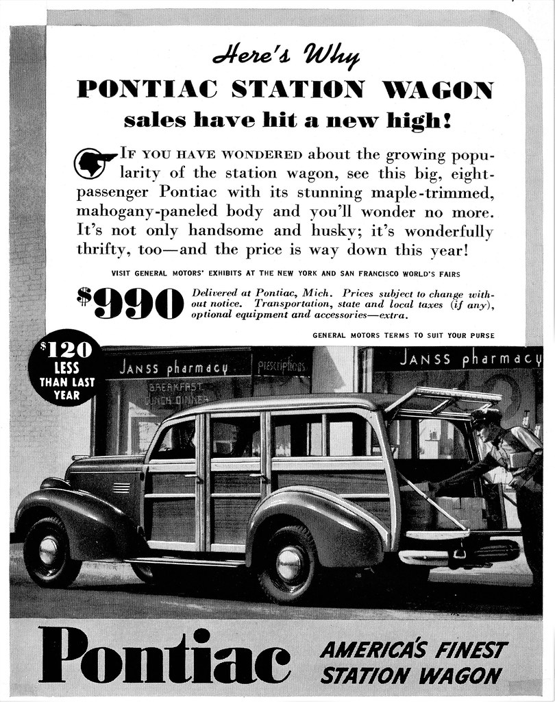 1939 Pontiac Station Wagon