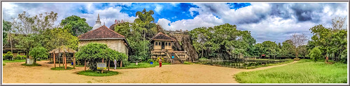 anuradhapura srilanka panorama landscape