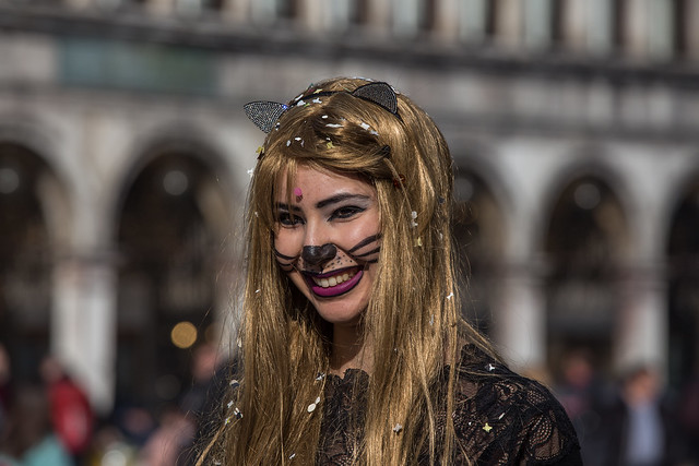 Catwoman at St. Mark’s Square