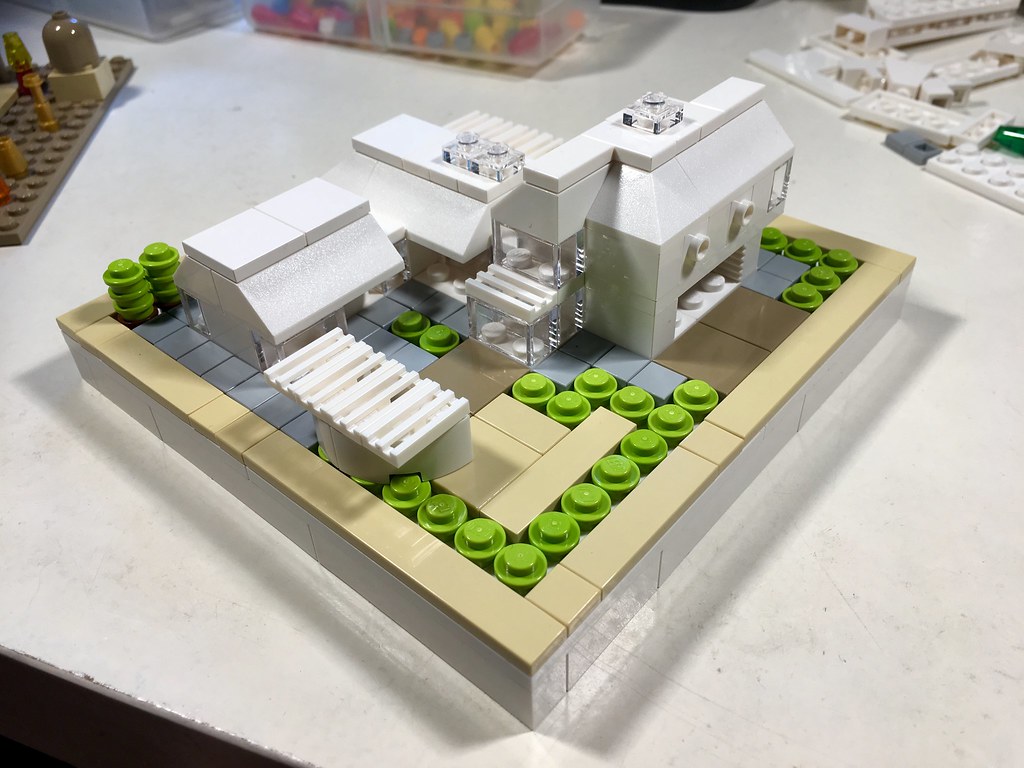 Acusador Juicio galería Casa Blanca Lego Architecture Studio House with coloured l… | Flickr