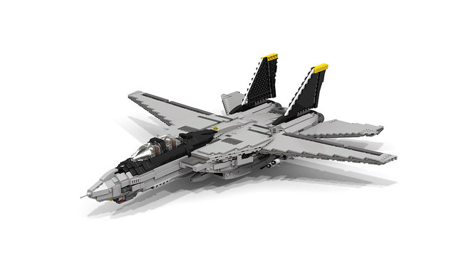 Lego F-14 Tomcat | 1:34 Minifgure Scale