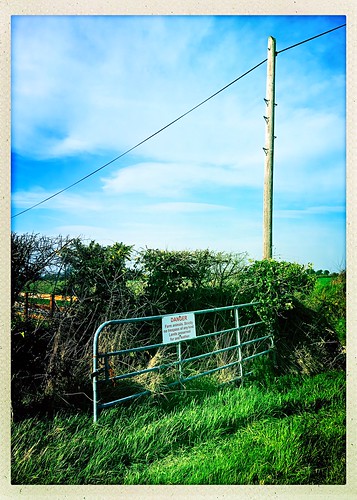 100xthe2019edition 100x2019 image42100 htt telegraphtuesday field gate sign telegraphpole grass rural iphonese hipstamaticapp green