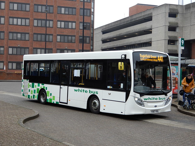 White Bus 54 - YX67 VGL