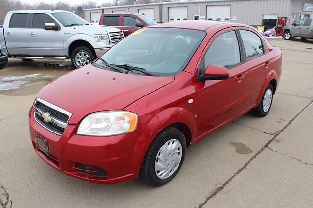 chevy aveo 2008 red