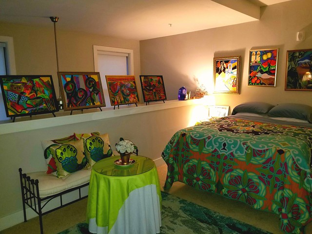 3-31-19 New bedroom with new art