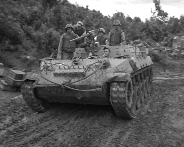 M39 Armored Utility Vehicle (T41) in Korea 25th July 1953.
