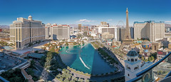 Bellagio Panoramic View (Las Vegas Strip)