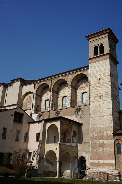Musée Santa Giulia, Brescia : Campanile de la basilique de San Salvatore