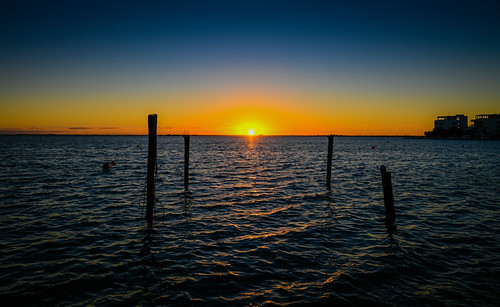 Sunset over the Nichupte Lagoon at Cancun Mexico by mbell1975, Sunset over the Nichupte Lagoon at Cancun Mexicocancún quintanaroo mexico mx sunset over nichupte la