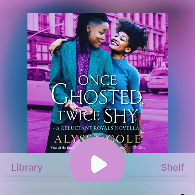 #currentlyreading One Ghosted Twice Shy by Alyssa Cole. Stepping WAY out of my comfort zone for this one. #tbsreads