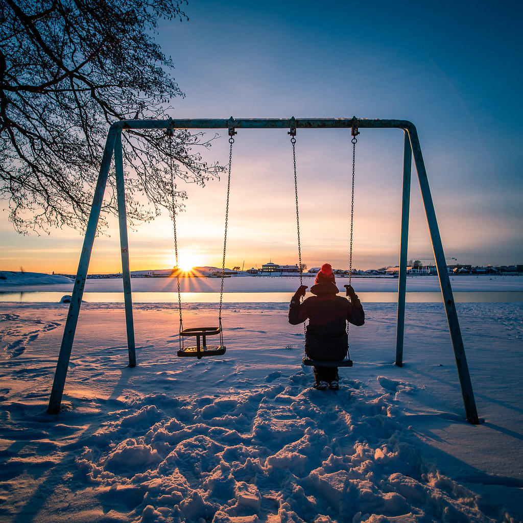 Cold sunset - Helsinki, Finland - Travel photography