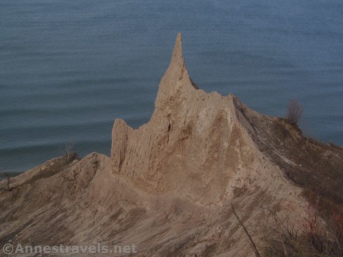 The Dragon's Back at Chimney Bluffs State Park, New York