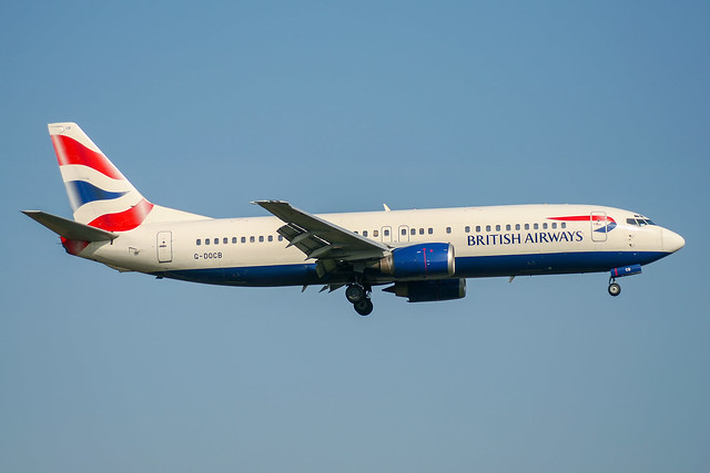 British Airways - Boeing 737-436 G-DOCB @ London Gatwick