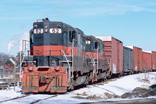 railroad train locomotive mec guilford