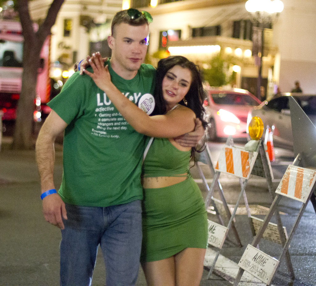 Drunk Girl On Stpatricks Day Nathan Rupert Flickr