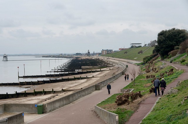 First Day of Spring, strolling along the prom