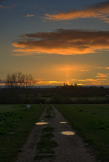Sunset over Stag Meadow