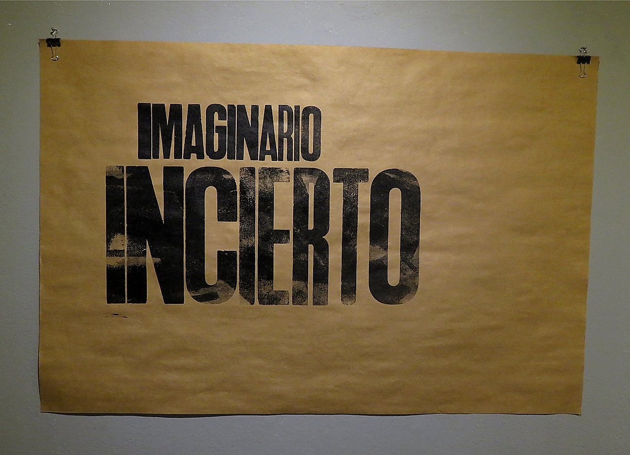 El delta y los imaginarios / Alejandro Meitin y Magia Negra Letterpress