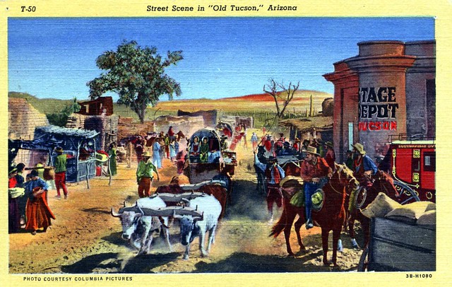 Street Scene in Old Tucson Arizona AZ