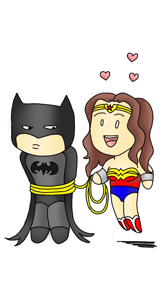 Wonder Woman And Batman Love