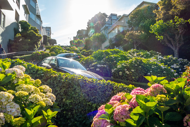 Lombard Street Hairpins