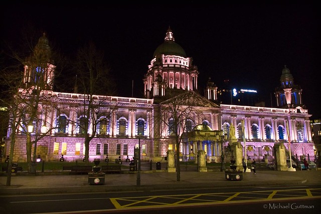 Belfast City Hall at Night