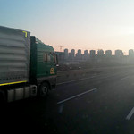 TIR transport arrives in Russia from China