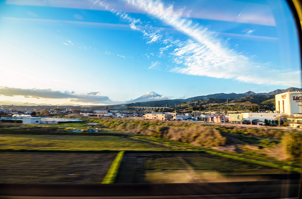 Fuji from Shinkansen