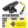 358-MOO-022 MOON METEOR VORTEX 600流明 前燈高亮度白光LED8段USB充電鋁合金燈帽防水