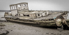 Decaying boat, Pin Mill.