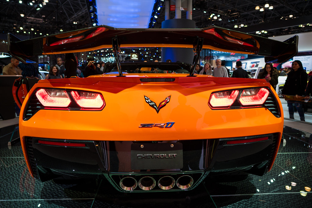 Image of Corvette ZR1 at the New York International Auto Show NYIAS