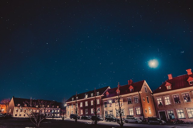 Almost Midnight, the Stars and Visby
