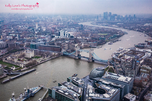 View from the Shard, London, UK